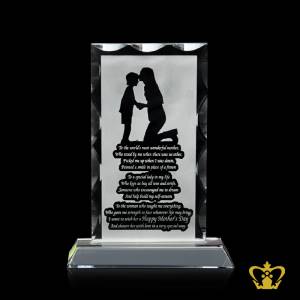Crystal-rectangular-plaque-with-side-cuts-engraved-mother-and-daughter-special-occasions-mothers-day-gift