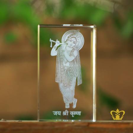 Lord-Krishna-3D-Laser-Engraved-Hindu-God-Religious-Holy-Gift-Crystal-Cube-Indian-Festival-Souvenir