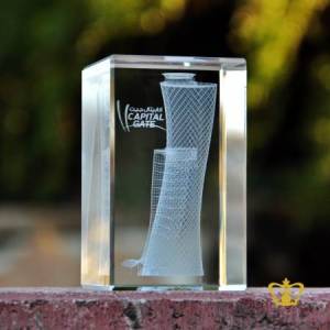Capital-Gate-Famous-landmark-3D-engraving-crystal-cube-gift-tourist-souvenir
