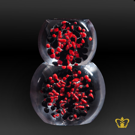 Smooth-and-rounded-crystal-potpourri-trophy-embellished-with-bright-red-and-black-colors