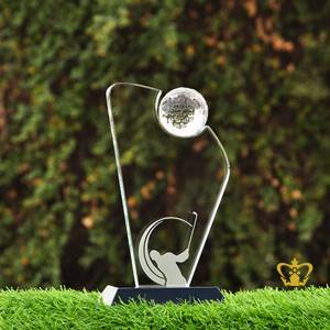 Personalized-Crystal-Golf-Winners-Trophy-Stands-On-Black-Crystal-Base-Customized-Text-Engraving-Logo