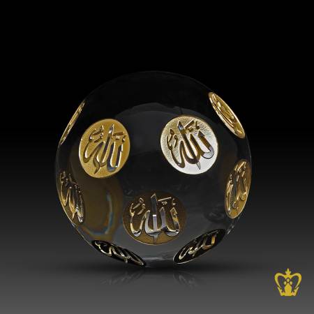 Crystal-Ball-Allah-Golden-Arabic-word-Calligraphy-Islamic-Religious-Occasion-Crystal-souvenir-Ramadan-Eid-Gift