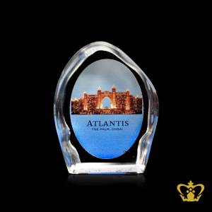 Crystal-Iceberg-Desktop-Item-Engraved-Atlantis-Hotel-World-Famous-Landmark-Gift-Tourist-Souvenir