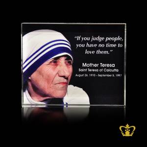 Most-popular-quotes-of-Mother-Teresa-Saint-Teresa-of-Calcutta-color-printed-on-crystal-rectangular-plaque-inspirational-motivational-gifts-customized-logo-text-
