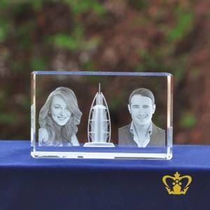 Customized-Crystal-Cube-in-3D-Photo-Laser-engrave-with-Burj-Al-Arab-souvenir-gift