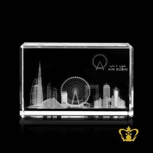 The-Dubai-Eye-gracefully-adds-to-the-Dubai-Skyline-in-3D-laser-engraving-along-with-other-prominent-landmarks-like-the-Burj-Khalifa-Burj-Al-Arab-Jumeirah-Beach-Hotel-Emirates-Towers-Emirates-NBD-Bank-Head-Quarters-Museum-of-the-Future-Dubai-Frame-Sheikh-Rashid-Tower-Etisalat-Head-Quarters-and-The-Atlantis-The-landmarks-can-be-viewed-from-all-angles-
