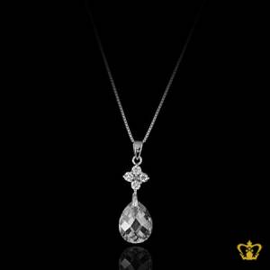 Crystal-drop-shape-diamond-pendant-embellished-crystal-diamond