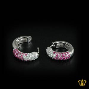 Elegant-designer-crystal-pink-earring-lovely-gift-for-her
