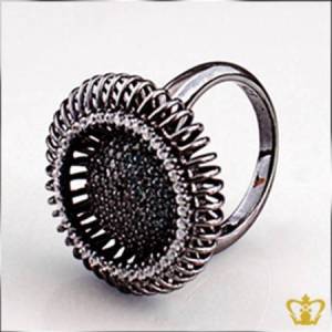 Stylish-brown-crystal-ring-with-exquisite-design-lovely-gift-for-her