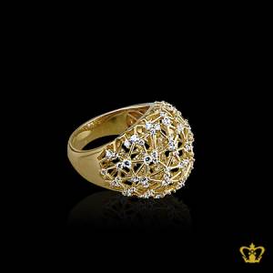 Classy-golden-ring-inlaid-with-crystal-diamond-designer-gift-for-her