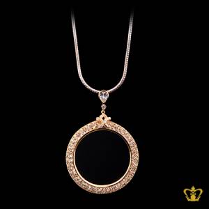 Exquisite-shiny-golden-crystal-pendant-elegant-gift-for-her