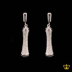 Sparkling-shiny-dangling-crystal-drop-earring-elegant-gift-for-her