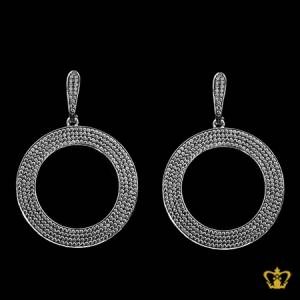 Exquisite-designer-round-sterling-silver-earring-embellished-with-crystal-diamond-lovely-gift-for-her