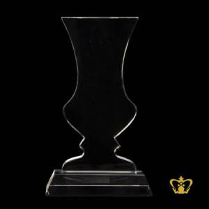 Personalized-crystal-cutout-of-cup-trophy-with-clear-base