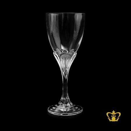 Exquisite-wine-glass-enhanced-with-frosted-carved-leaf-stem-4-oz
