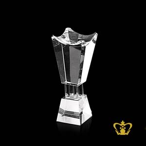 Crystal-trophy-of-Bakhoor-corporate-UAE-national-day-gift-tourist-souvenir