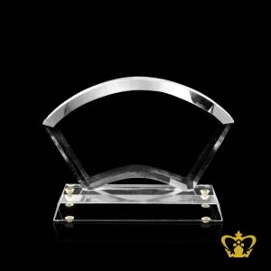 Personalized-crystal-fan-cutout-trophy-with-clear-base