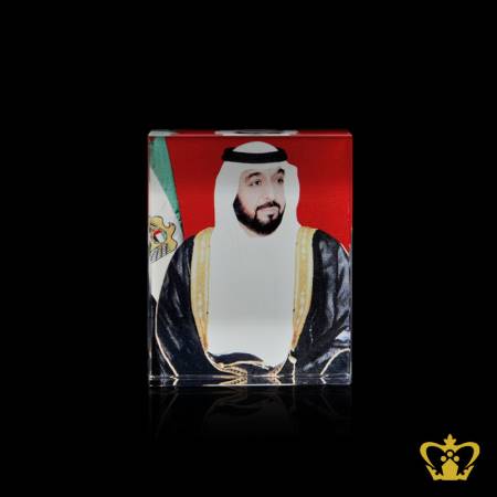 Crystal-Plaque-Engraved-Sheikh-Khalifa-bin-Zayed-Al-Nahyan-UAE-Tourists-Souvenirs