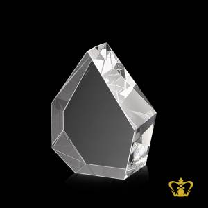Block-Diamond-Crystal-Trophy-Customized-Logo-Text-170-MM-X-60-MM-X-130-MM