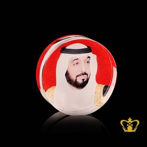 Sheikh-Khalifa-Bin-Zayed-Al-Nahyan-photo-color-engraved-etched-Crystal-circle