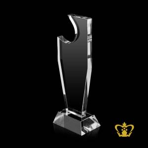 Personalized-Cutout-Trophy-in-Vertical-Golf-Shape-Customize-Text-Engraving-Logo-Base-UAE-Famous-Gifts