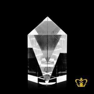 Crystal-sloping-diamond-prism-trophy-customized-text-engraving-logo