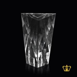 Personalized-sloping-diamond-cut-pillar-crystal-trophy-customized-logo-text