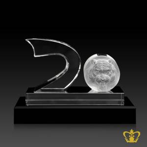 Personalize-Crystal-Theme-Twenty-Years-Trophy-stands-on-two-Base-Customize-Text-Engraving-Logo-Base-UAE-Famous-Gifts