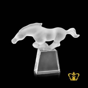 Personalized-Crystal-Frosted-Horse-Trophy-With-Clear-Base-Customized-Logo-Text