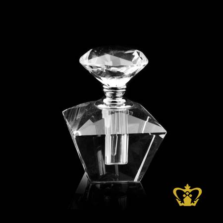 Exquisite-cut-crystal-perfume-bottle-hand-carved-luxurious-gift-souvenir