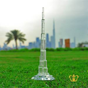 Crystal-replica-of-burj-khalifa-Dubai-famous-landmark-gift-tourist-souvenir