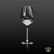 Pair-of-elegant-wine-glass-long-stemmed-with-high-quality-crystal-diamond-filled-inside-stem