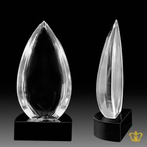 Personalized-Crystal-Drop-Trophy-Customized-Text-Engraving-Logo-Base-UAE-Famous-Gifts