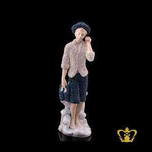 A-Masterpiece-Ceramic-Figurine-of-a-Man-wearing-Hat-and-Shoes-Embellish-with-Swarovski-Stones