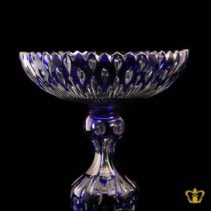 Mystical-lovely-footed-blue-crystal-bowl