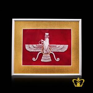 Photo-Frame-Faravahar-Zoroastrianism-Mazdayasna-religious-souvenir-gift