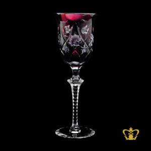 Amethyst-crystal-wine-goblet-with-floral-pattern-hand-engraved-and-elegantly-carved-stem-