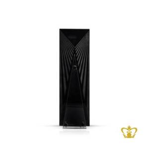 Black-rectangular-crystal-trophy-with-clear-obelisk-customized-logo-text