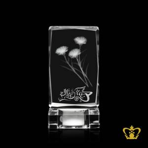 Flower-3D-crystal-cube-with-light-etched-engraved-customized-personalized-valentines-day-gift-wedding-special-occasions-birthday-2D-3D