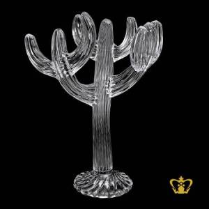 Masterpiece-Artistry-Crystal-Replica-of-a-Cactus-with-Intricate-Design