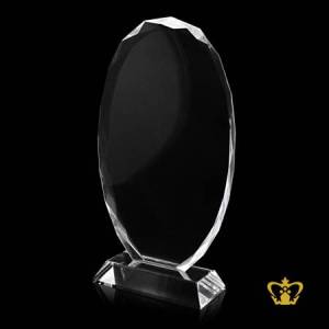 Manufactured-Oval-Crystal-Trophy-with-base
