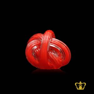 MRT-KNOT-PAPER-WEIGHT-2-25IN-RED